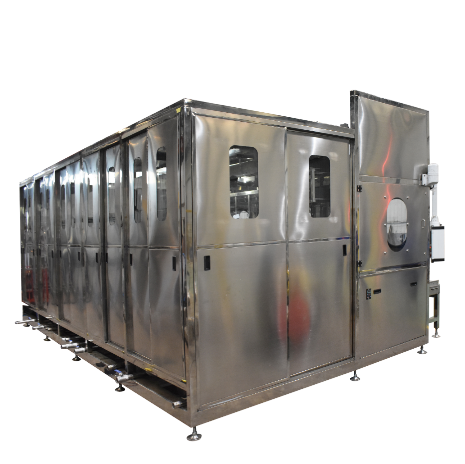 汽車零部件全自動(dòng)多工位清洗烘干線